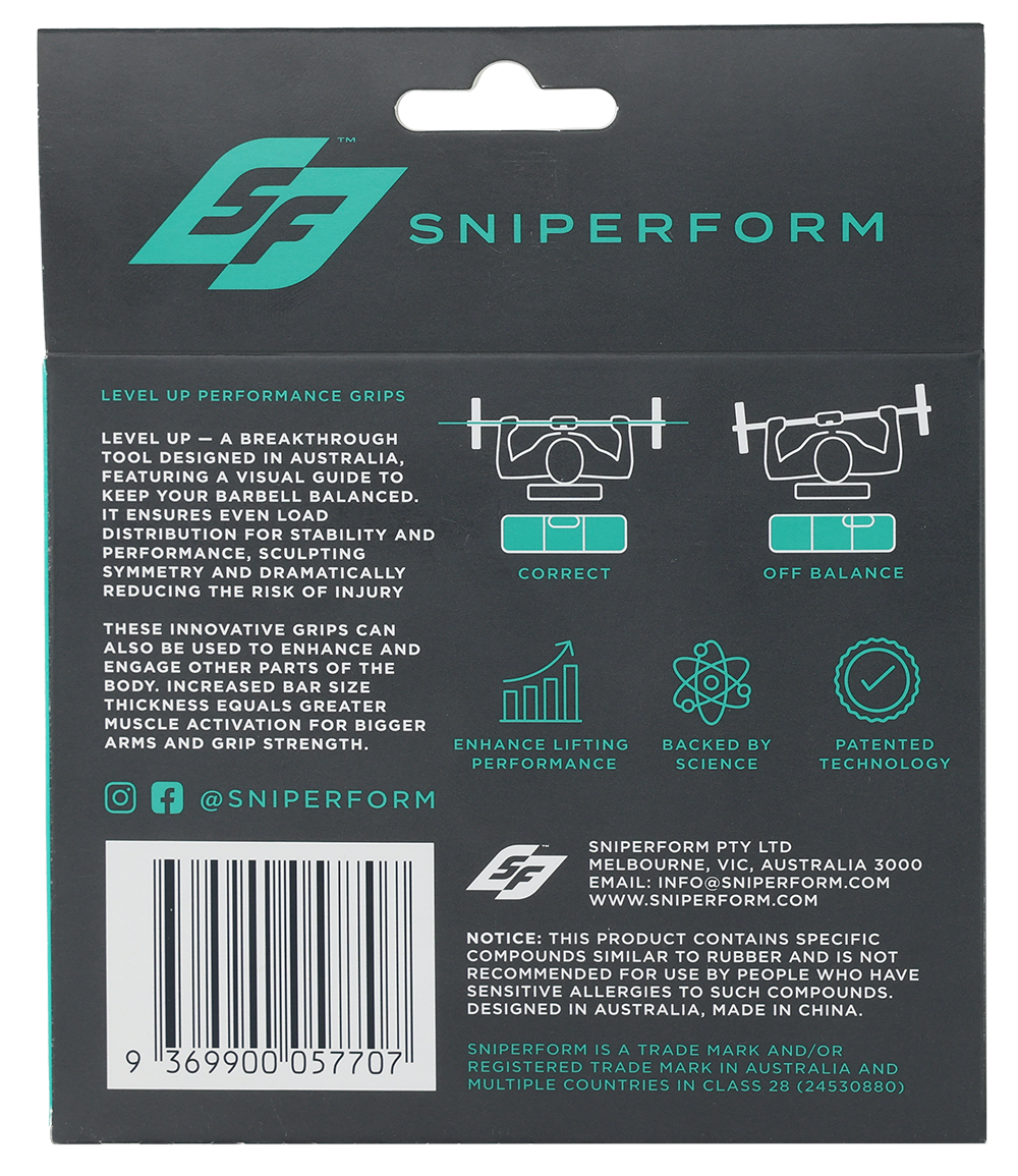 LevelUp Performance Grips (Pair)